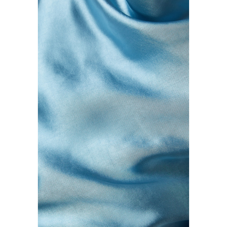 Marella - Cowl Cami Top in Satin Blue