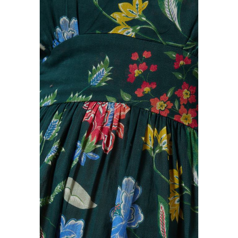 Cara Cara - Millbrook Floral Print Dress in Cotton