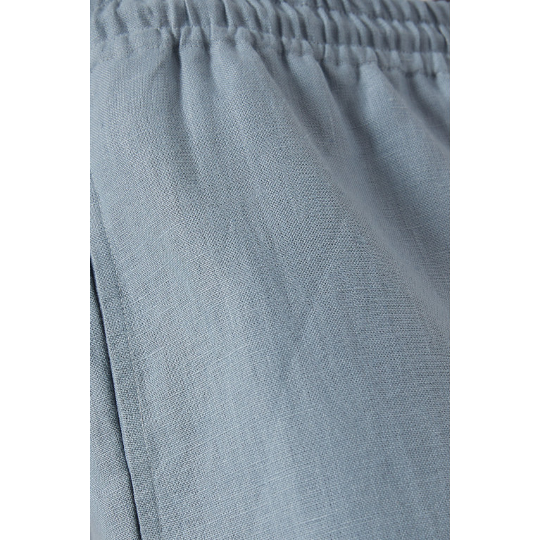 SMR Days - Hiri Shorts in Linen Blue