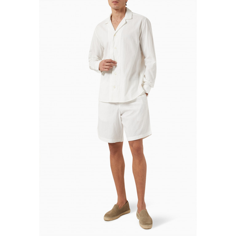 SMR Days - Hiri Shorts in Linen White