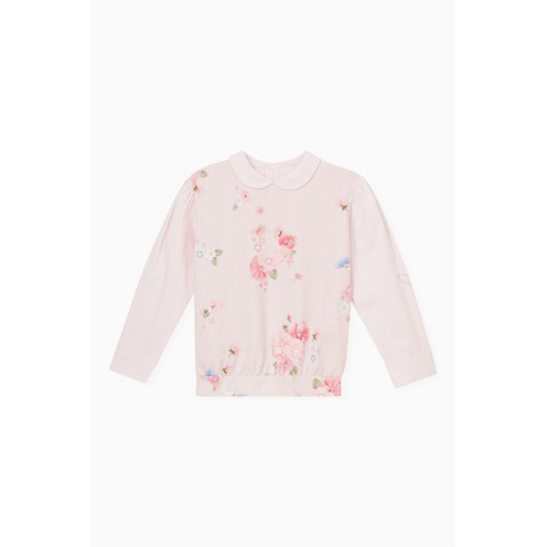Lapin House - Floral Blouse in Cotton
