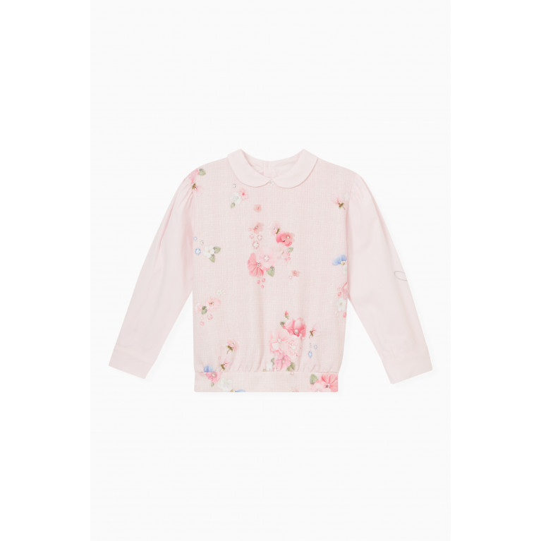 Lapin House - Floral Blouse in Cotton