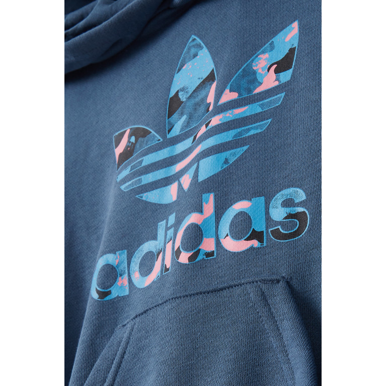 adidas Originals - Camo Hoodie & Sweatpants Set in French Terry Jersey