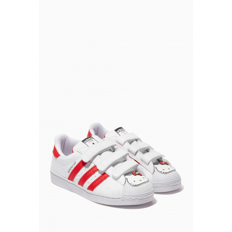 adidas Originals - x Hello Kitty Superstar Sneakers in Faux Leather