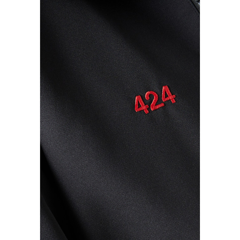 424 - Logo Patch Jacket in Jersey