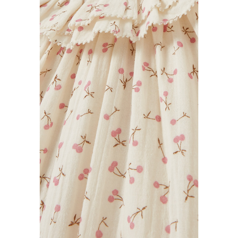 Bonpoint - Cherry Sleepwear Dress in Cotton