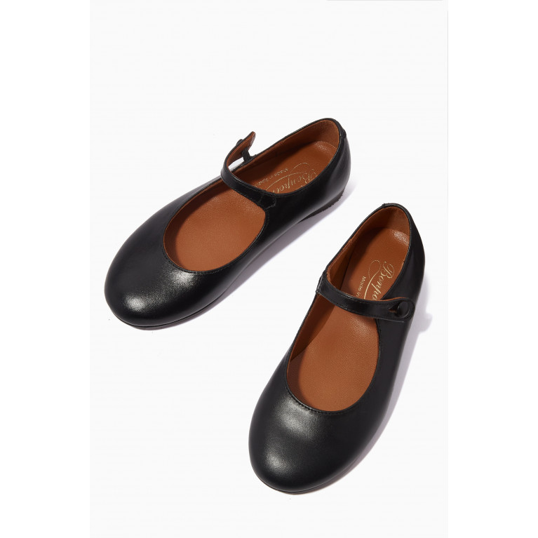Bonpoint - Ella Mary Jane Ballerina Shoes in Patent Leather