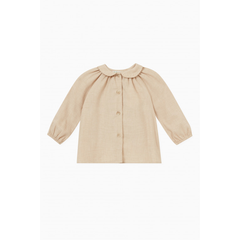 Bonpoint - Domino Blouse in Cotton Wool Blend