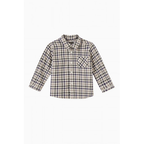 Bonpoint - Checked Polo Shirt in Cotton
