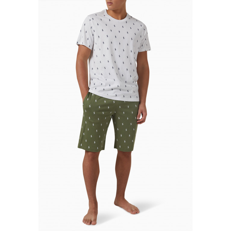 Polo Ralph Lauren - Signature Pony Shorts in Cotton-jersey