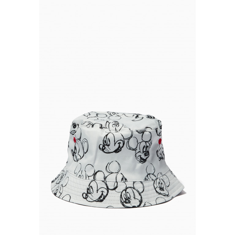 Stella McCartney - x Disney Mickey Mouse Bucket Hat in Recycled Polyester