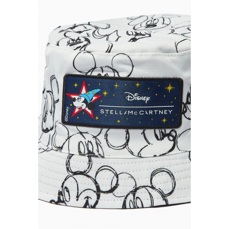 Stella McCartney - x Disney Mickey Mouse Bucket Hat in Recycled Polyester
