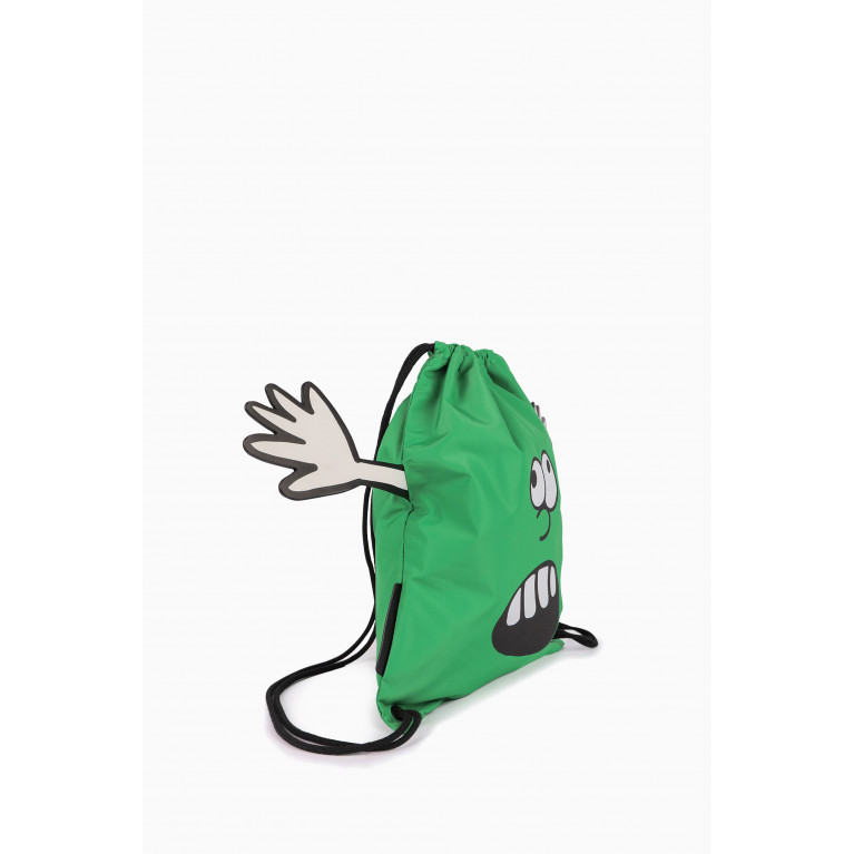 Stella McCartney - Cartoon Drawstring Backpack in Nylon