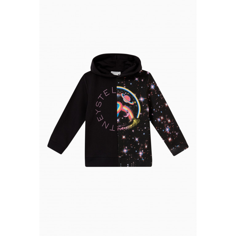 Stella McCartney - Cosmic Logo Hooded Sweatshirt in Cotton