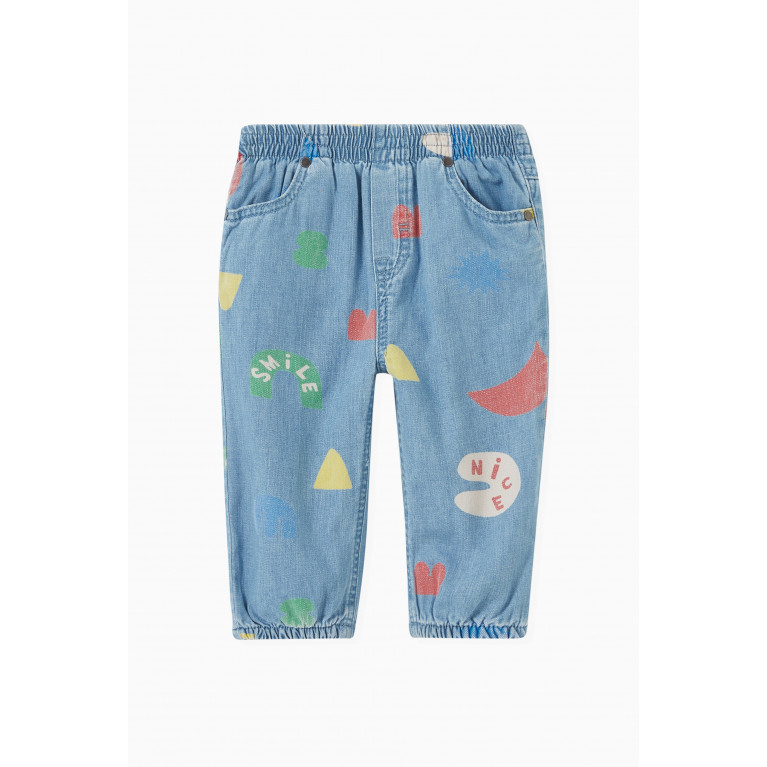 Stella McCartney - Shapes-print Jeans in Cotton