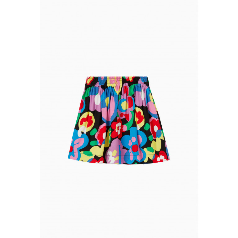Stella McCartney - Abstract Flowers Skirt in Viscose