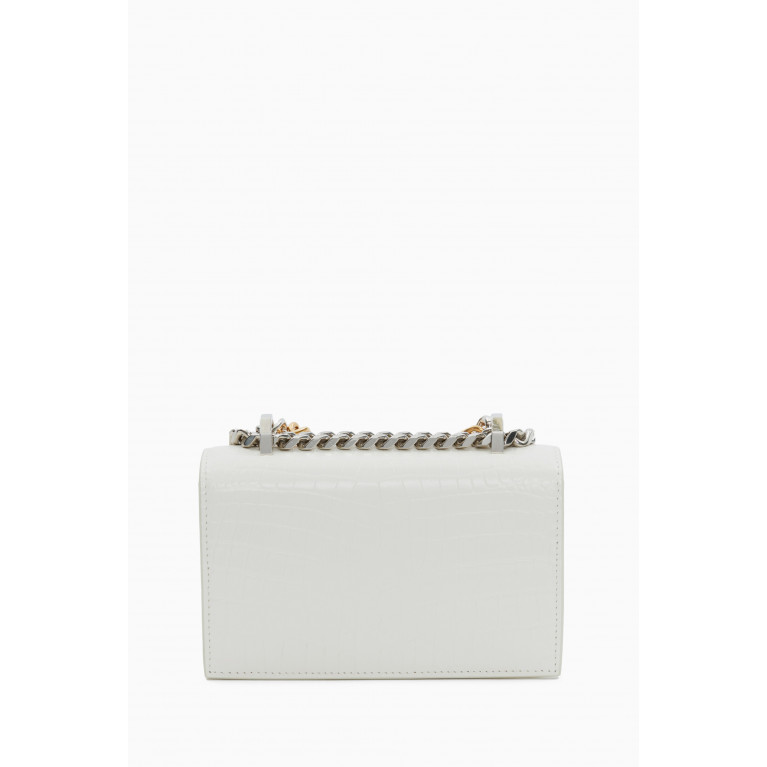 Alexander McQueen - Mini Jewelled Chain Shoulder Bag in Leather
