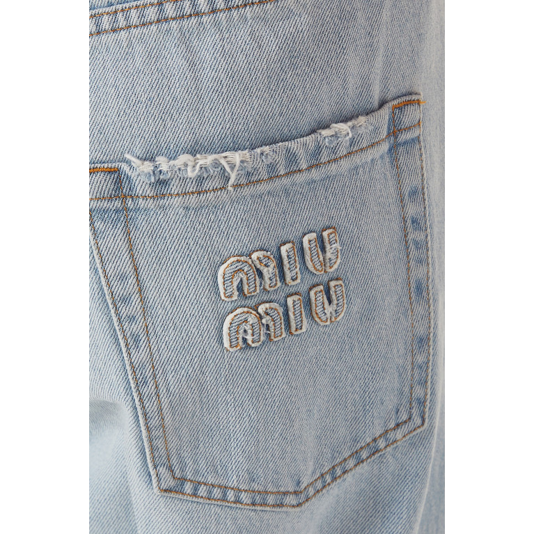 Miu Miu - Washed Low-waist Jeans