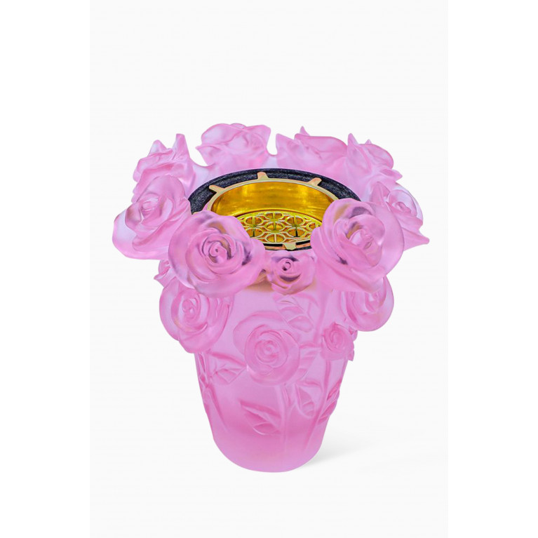 Touch Of Oud - Pink Flower Incense Burner
