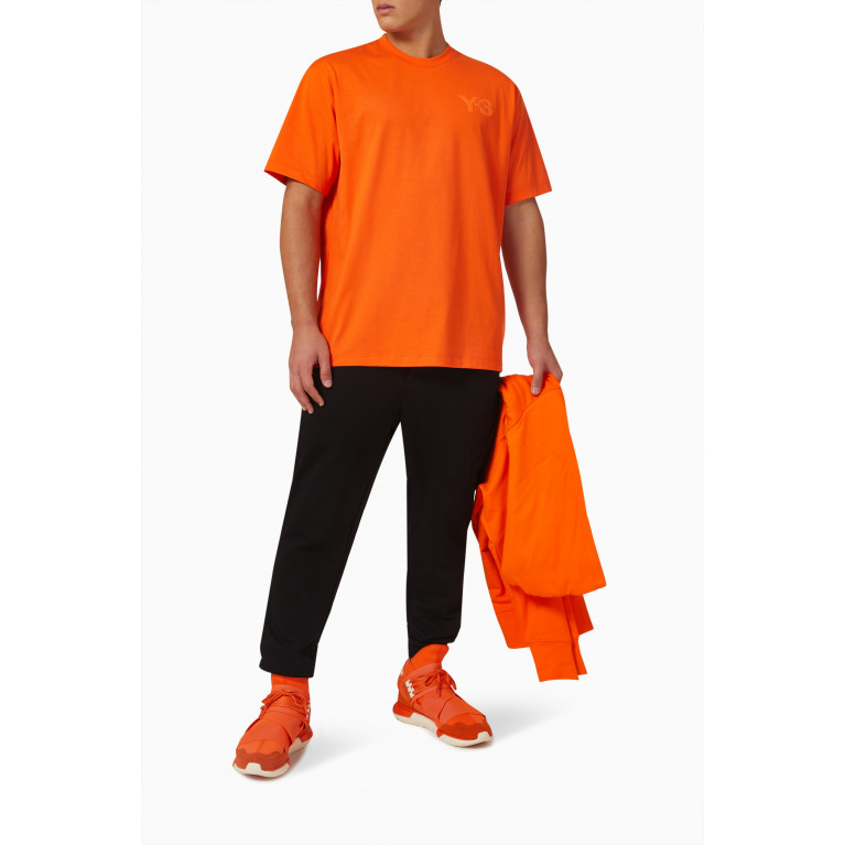 Y-3 - Logo T-shirt in Cotton Jersey