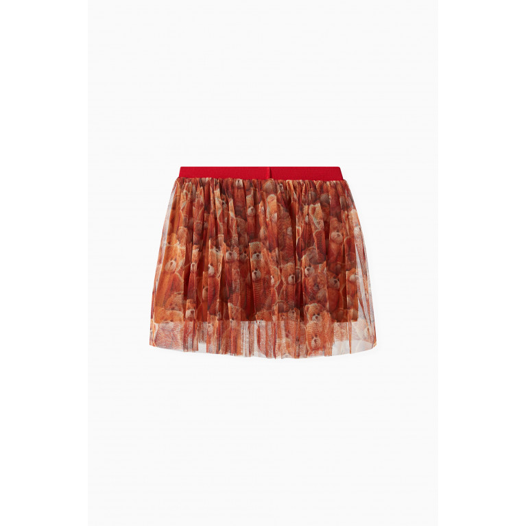 Raspberry Plum - Teddy Bear Skirt in Polyester