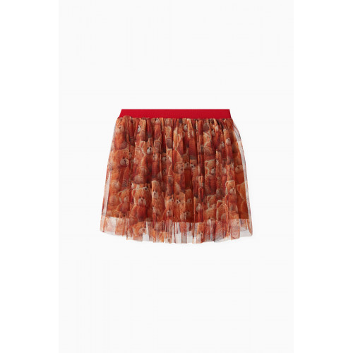 Raspberry Plum - Teddy Bear Skirt in Polyester