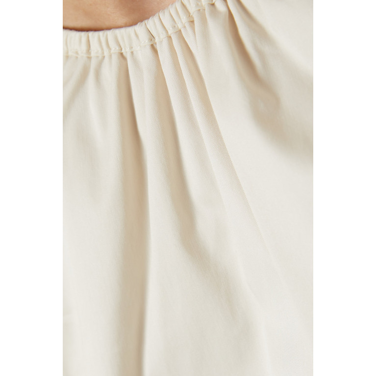 Keepsake The Label - Penny Crop Top in Soft-cotton Neutral