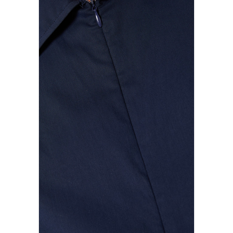 Good American - Zip Bodysuit in Poplin Blue