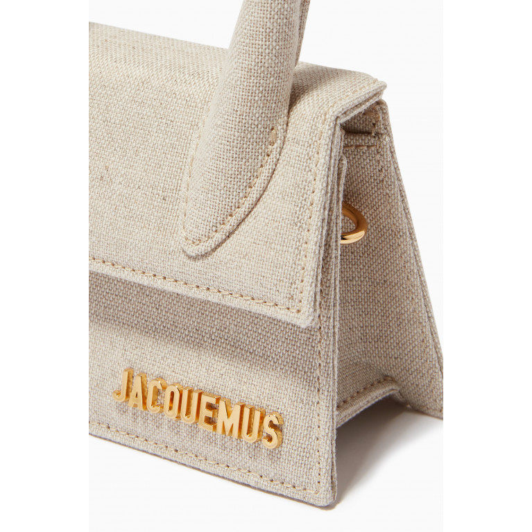 Jacquemus - Le Chiquito Tote Bag in Linen Canvas