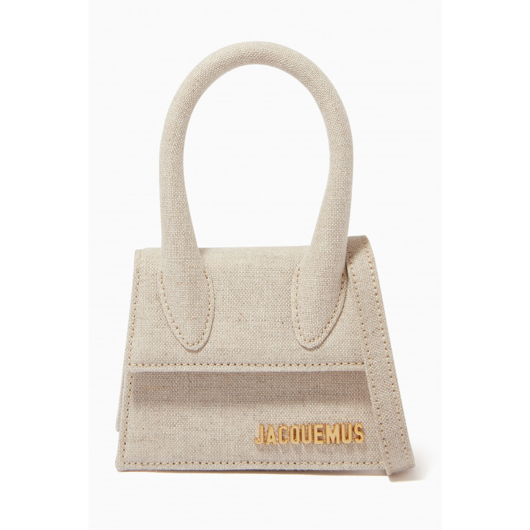 Jacquemus - Le Chiquito Tote Bag in Linen Canvas