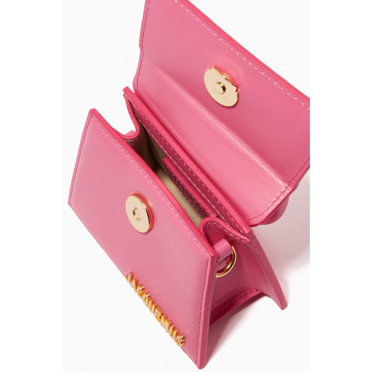 Jacquemus - Le Chiquito Signature Mini Bag in Smooth Leather Pink