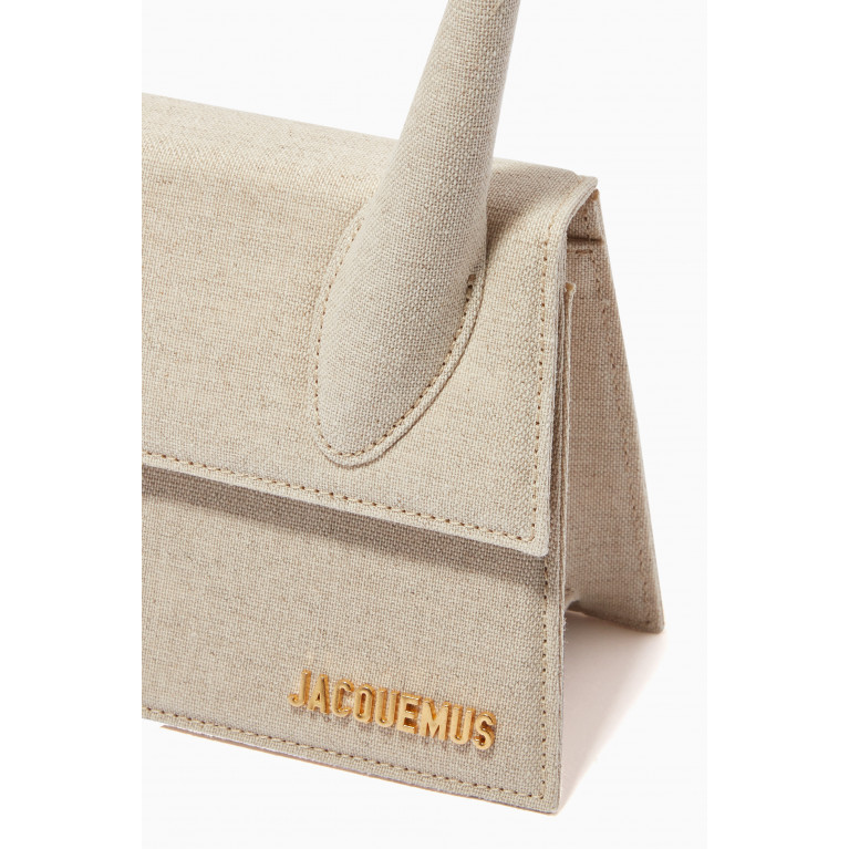 Jacquemus - Le Chiquito Moyen Signature Bag in Linen