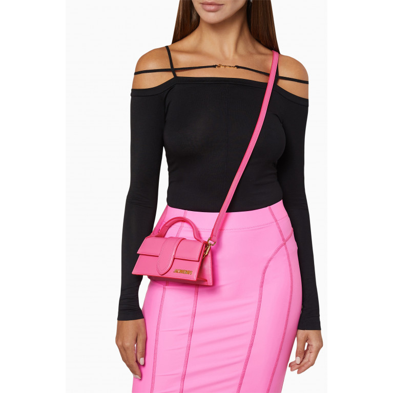 Jacquemus - Le Bambino Mini Bag in Leather Pink