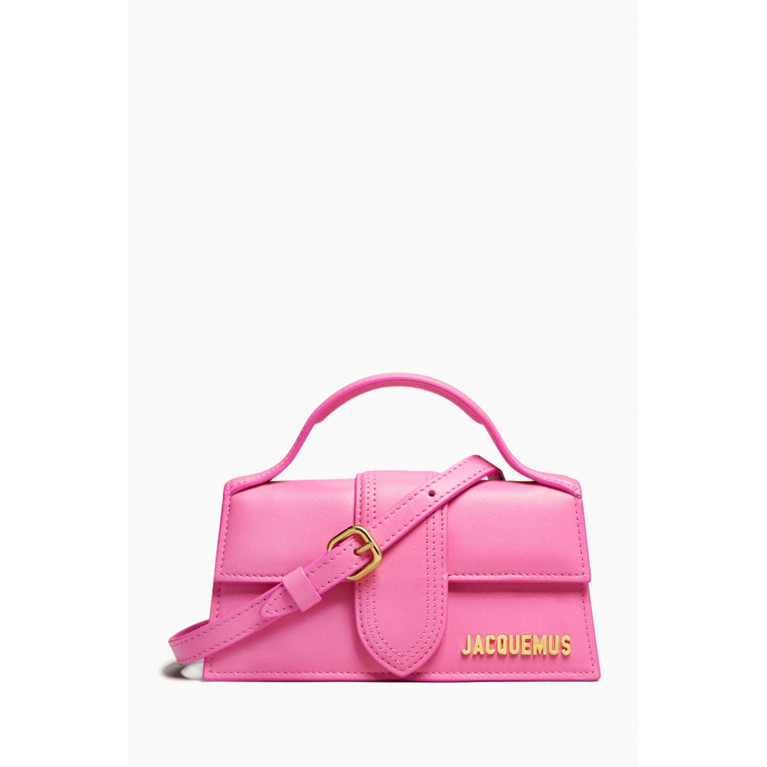 Jacquemus - Le Bambino Mini Tote Bag in Leather Pink