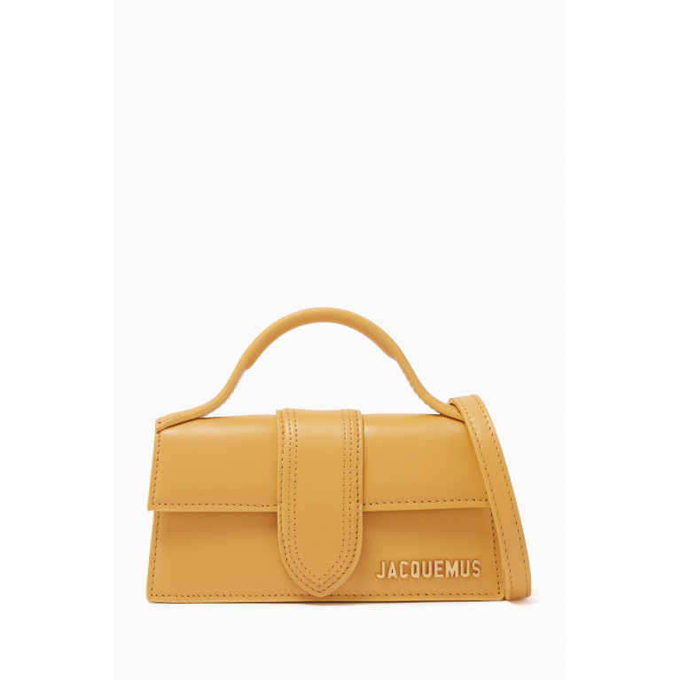 Jacquemus - Le Bambino Mini Bag in Leather Yellow