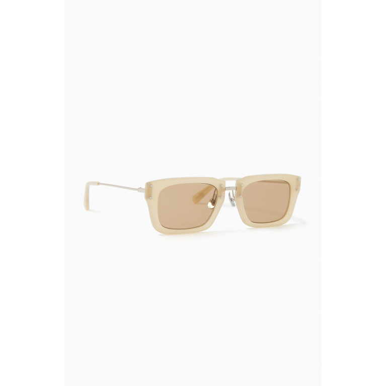 Jacquemus - Les Lunettes Soli Sunglasses in Acetate & Metal Neutral