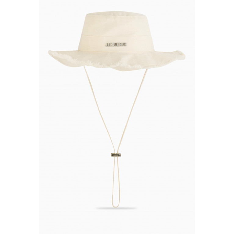 Jacquemus - Le Bob Artichaut Hat in Cotton Neutral