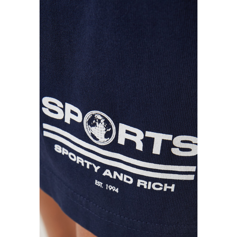 Sporty & Rich - Sports Gym Shorts in Cotton