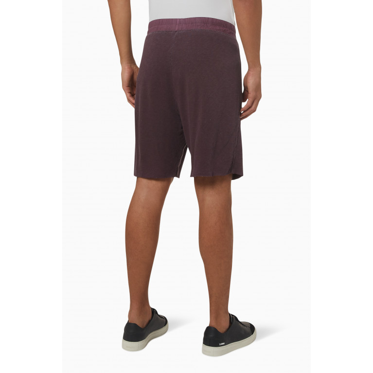 James Perse - Classic Shorts in French Terry Purple