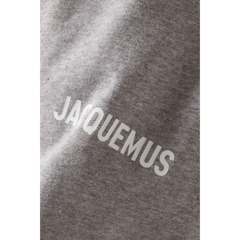 Jacquemus - Le Manches Longues T-shirt in Jersey Grey