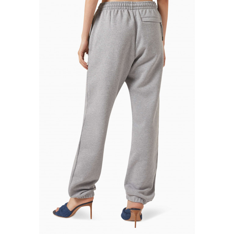 Jacquemus - Relaxed Fit Sweatpants in Cotton Grey