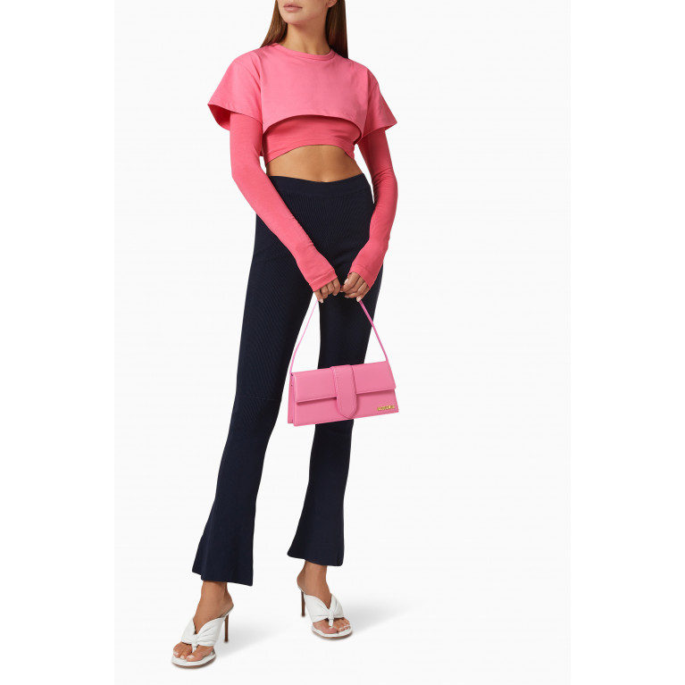 Jacquemus - Le Double T-shirt in Jersey Pink