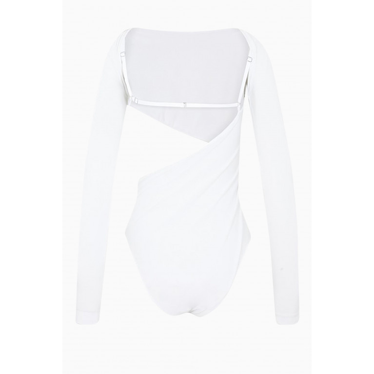 Jacquemus - Le Body Carozzu in Cotton Jersey