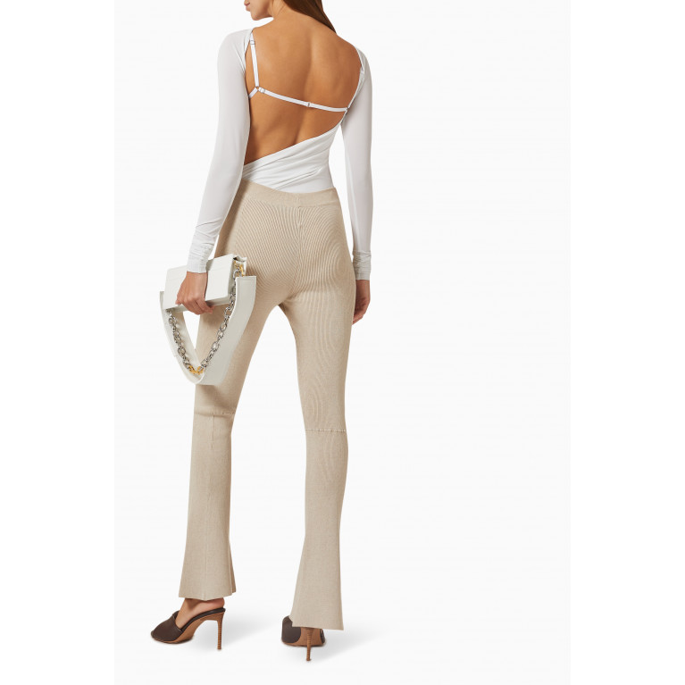 Jacquemus - Le Body Carozzu in Cotton Jersey