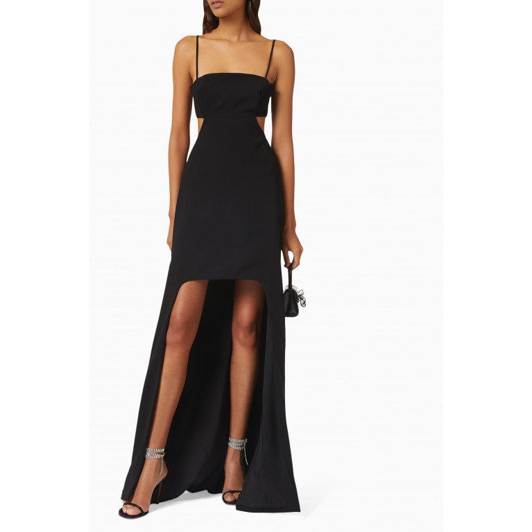 HALSTON - Asher Gown in Stretch Crepe