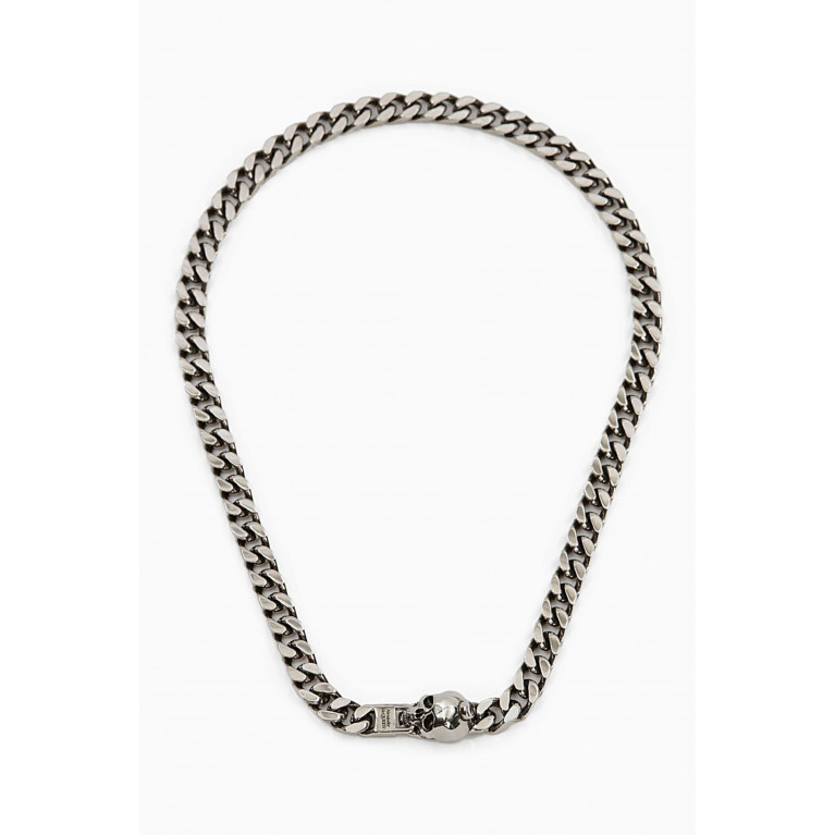 Alexander McQueen - Skull Chain Necklace in Metal