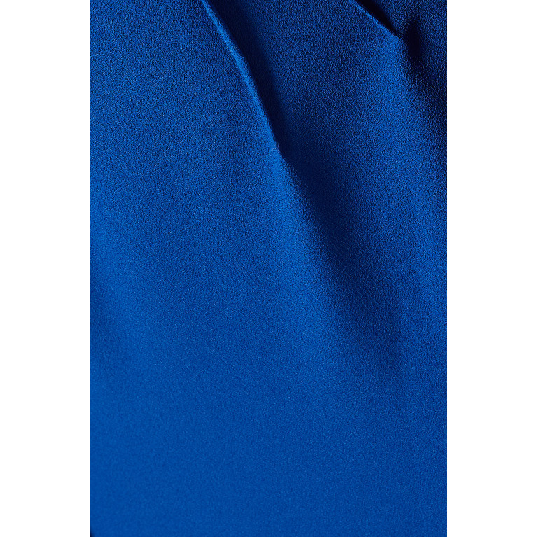 NASS - Cape Gown in Crepe Blue
