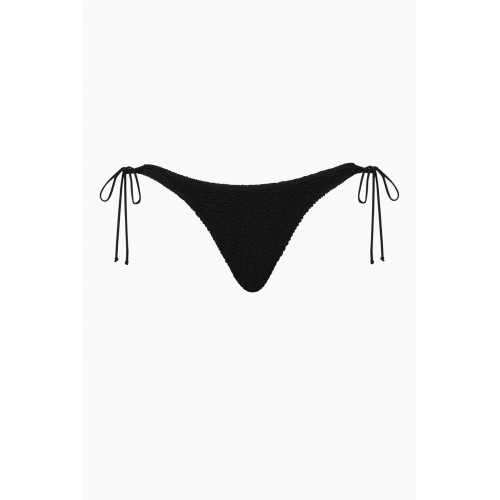 Bond-Eye - Serenity Eco Bikini Bottoms in Regenerated Nylon Black