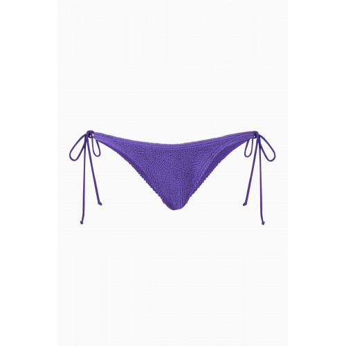 Bond-Eye - Serenity Eco Bikini Bottoms in Regenerated Nylon Purple