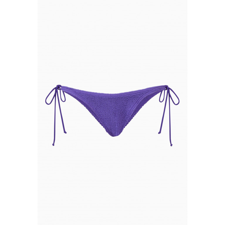 Bond-Eye - Serenity Eco Bikini Bottoms in Regenerated Nylon Purple